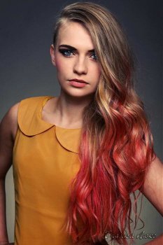 Окрашивание Ombre Hair Color 004