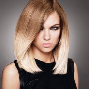 Classic Female Haircut With The Same Length