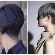 Short Haircuts With A Razor Head Of Women