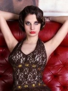 Женская стрижка вамп - фото 5